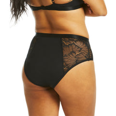 Period Luxe Midi Brief - Black