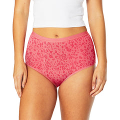 Period Full Brief - Strawberry Leopard