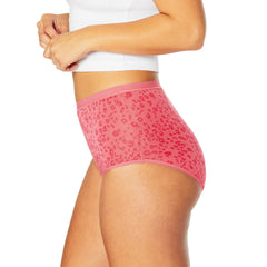 Period Full Brief - Strawberry Leopard